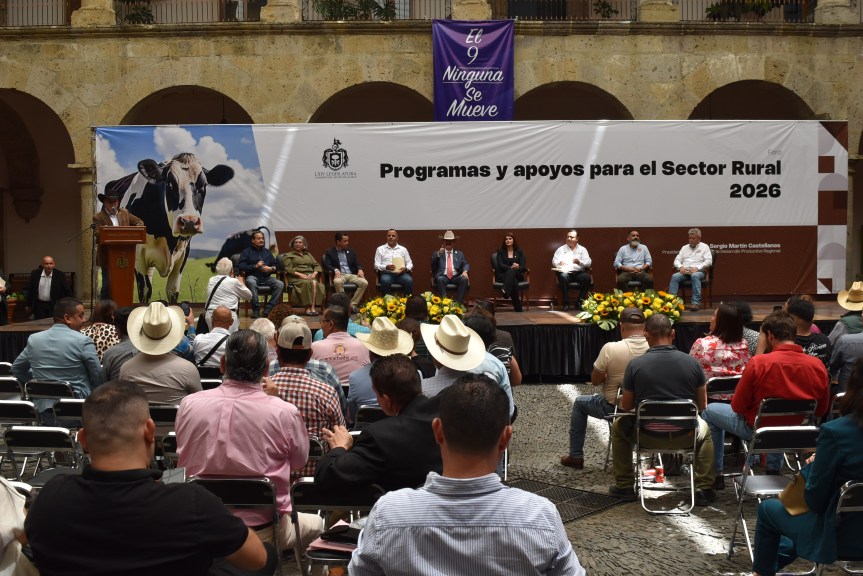 Diputado Sergio Martín presenta en conjunto Sader programas y apoyos rurales 2026  