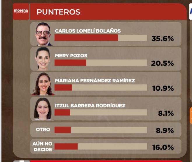 Crece Mery Pozos en las preferencias para ser la abanderada de Morena rumbo a la Alcaldía de&nbsp;Guadalajara
