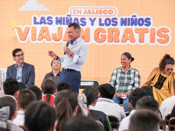Jalisco implementará transporte público gratuito para niñas y niños a partir del 30 de&nbsp;abril