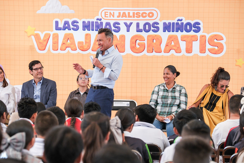Jalisco implementará transporte público gratuito para niñas y niños a partir del 30 de&nbsp;abril