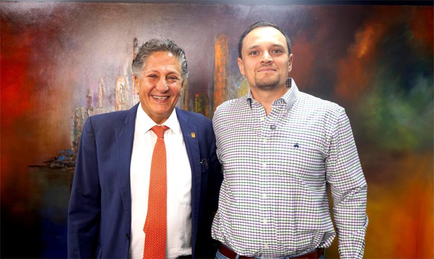 Juan José Frangie designa a Álvaro Orozco Gutiérrez como director de Obras Públicas 