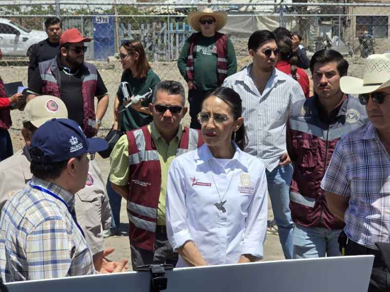 Supervisa Laura Imelda y Siapa, limpieza de la presa de Las&nbsp;Pintas