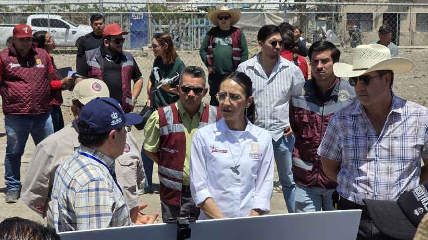Supervisa Laura Imelda y Siapa, limpieza de la presa de Las&nbsp;Pintas