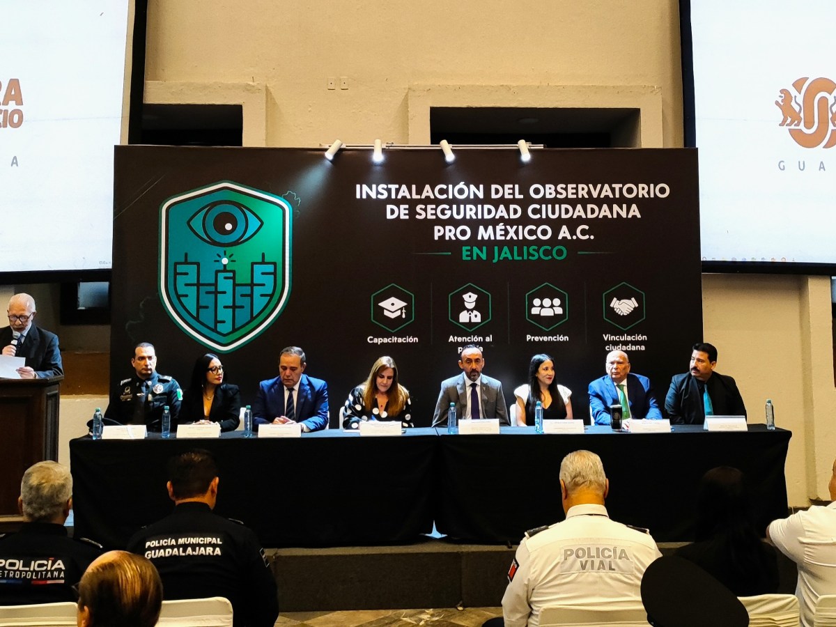 Jesús Salazar al frente del Observatorio Ciudadano de Seguridad ProMéxico capítulo&nbsp;Jalisco