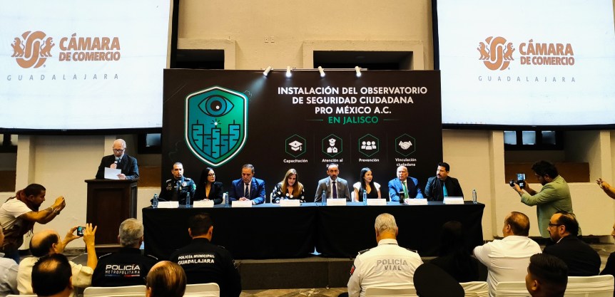 Jesús Salazar al frente del Observatorio Ciudadano de Seguridad ProMéxico capítulo&nbsp;Jalisco