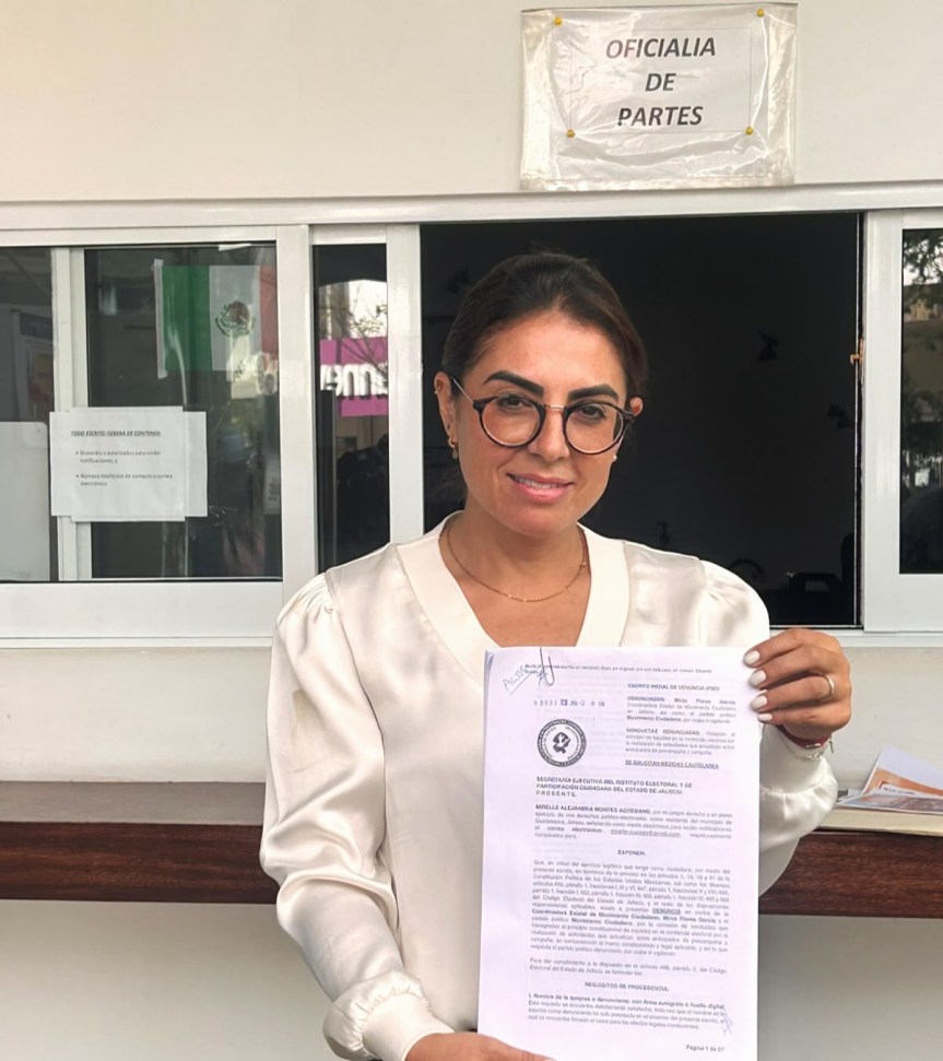 Denuncian a Mirza Flores y a MC ante el IEPC campaña anticipada rumbo a&nbsp;2027