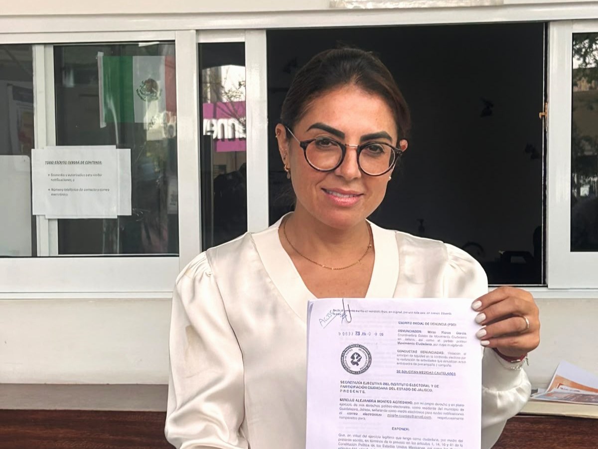 Denuncian a Mirza Flores y a MC ante el IEPC campaña anticipada rumbo a&nbsp;2027