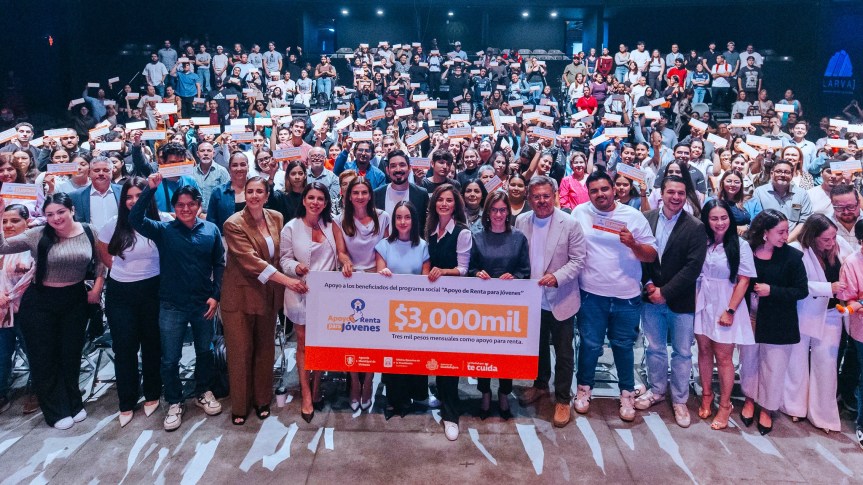 Vero delgadillo entrega primeros apoyos de renta para&nbsp;jóvenes