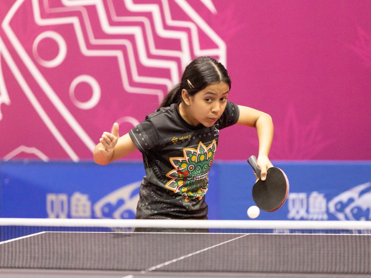 Mila Daniela Cortés, gran promesas del tenis de mesa&nbsp;jalisciense