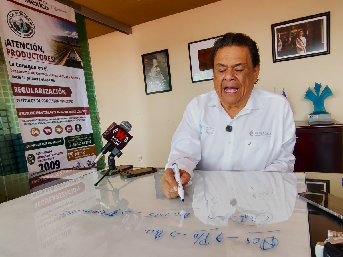 Conagua invita a regularizar concesiones de agua en&nbsp;Jalisco