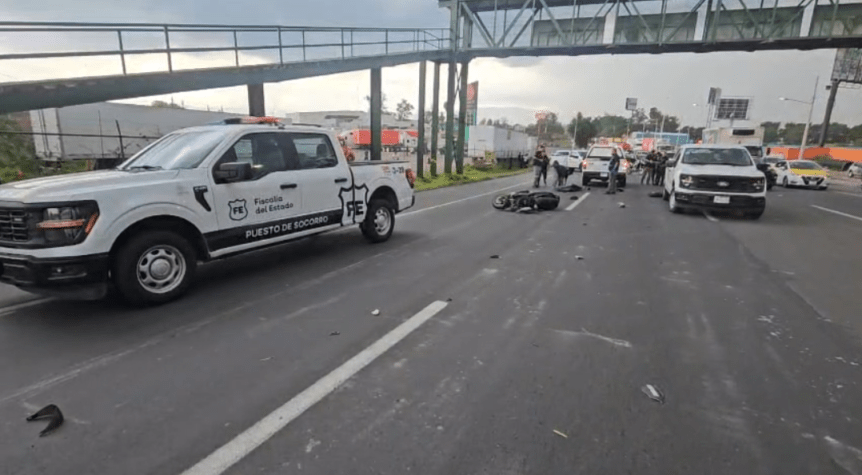 Muere motociclista tras accidente sobre carretera a&nbsp;Chapala