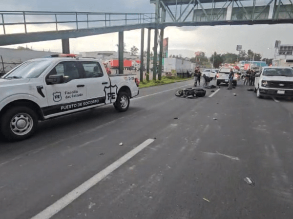 Muere motociclista tras accidente sobre carretera a&nbsp;Chapala