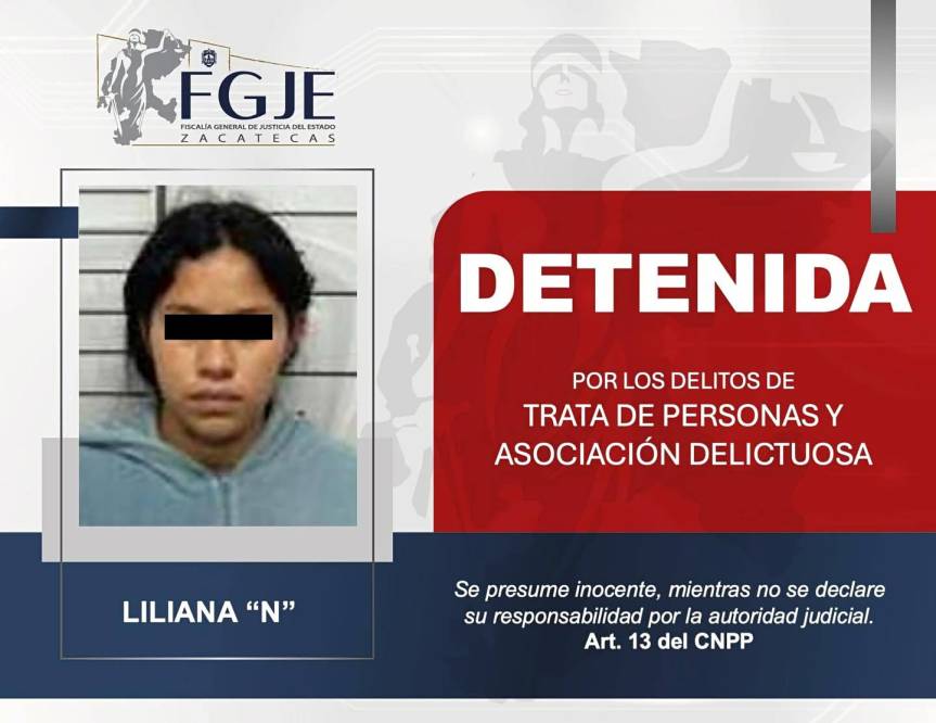 Detienen a “La China” reclutaba a jóvenes de&nbsp;Jalisco