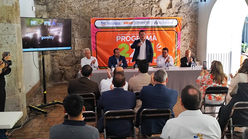 Omar Cervantes propone programa 2×1 para que migrantes Al Estilo Jalisco