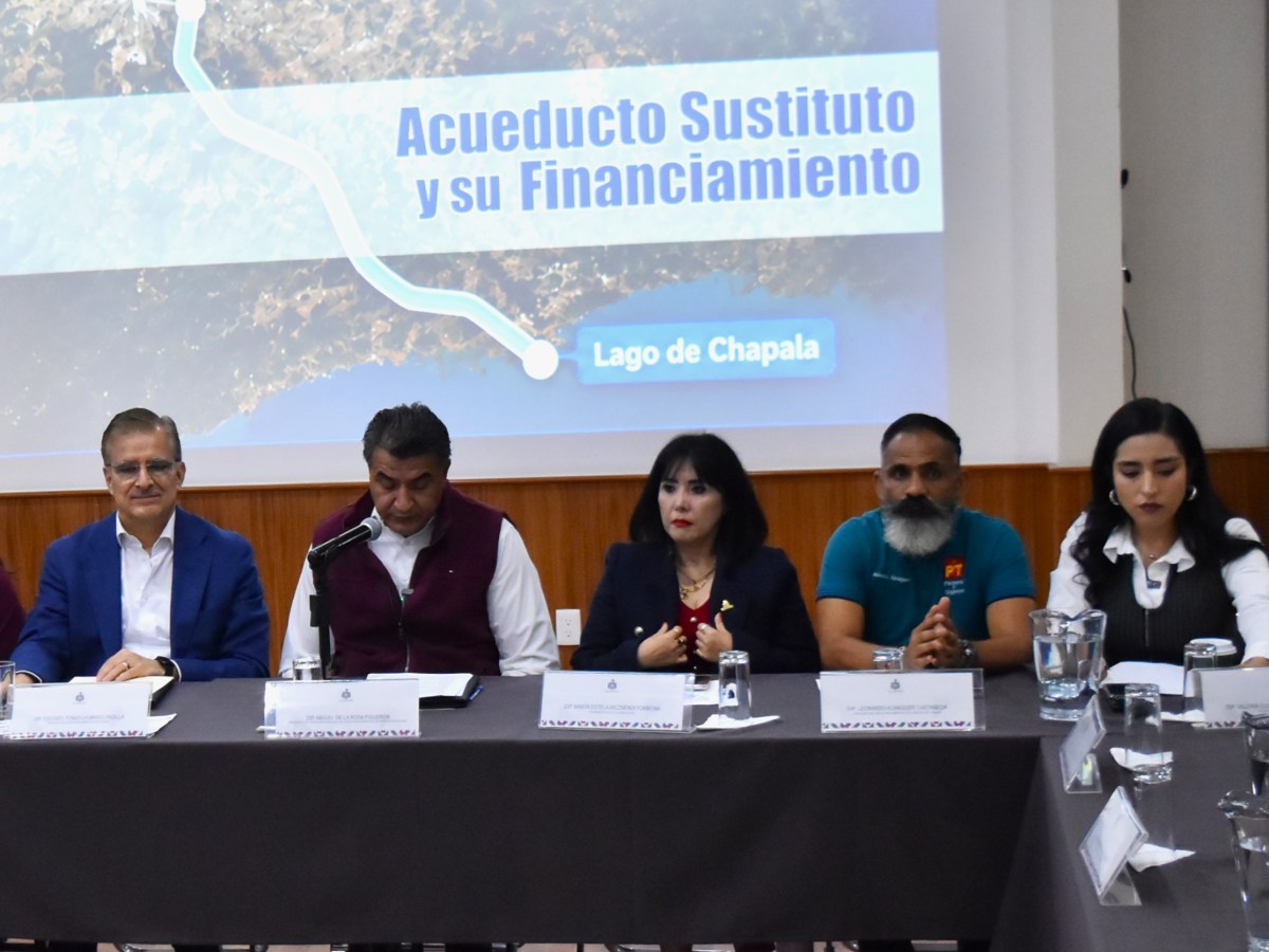 Diputados de oposición rechazan costo del acueducto Chapala-Guadalajara y condena detenciones por protesta por el&nbsp;agua