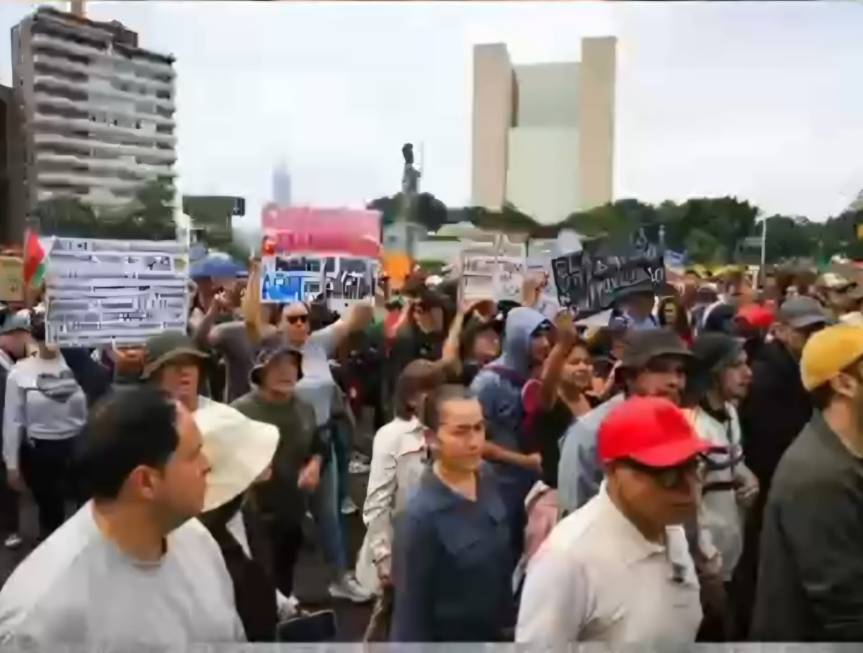Chema Martínez condena represión en megamarcha por el agua en guadalajara; exige liberación de&nbsp;detenidos
